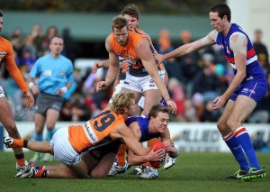 The Giants almost had their first win of the year against the Dogs.