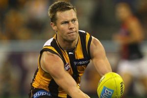 Sam Mitchell is still as reliable as ever in the Hawks midfield.