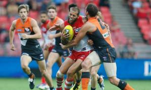 It was a tough first up game for Lance Franklin and for Sydney.